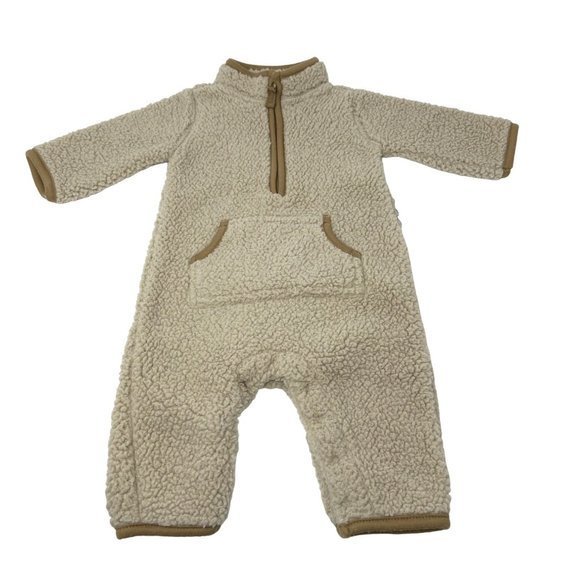 Baby - Fleece One Piece Jumpsuits/Rompers - Like New - Size 3 Month - Picture 4 of 6